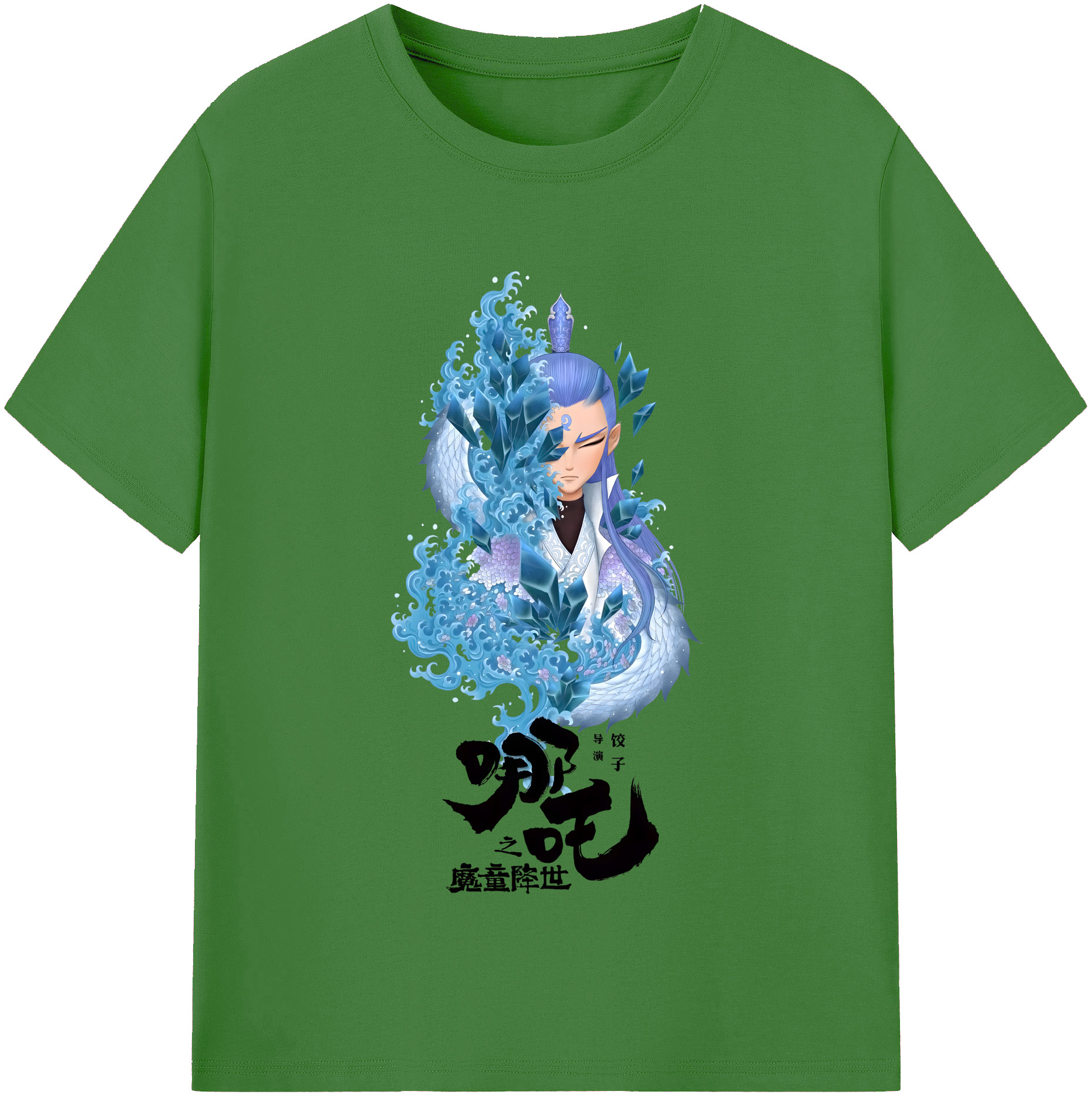 （画像用） Ne Zha 2 ナタ 魔童の大暴れ レディースカジュアルプリントTシャツ（綿100％）